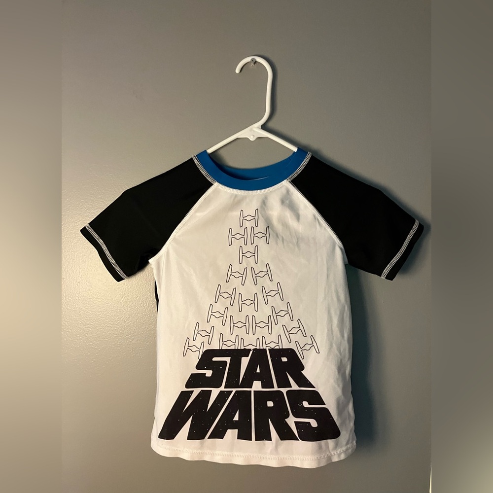 In Excellent Condition! STAR WARS Swim Shirt